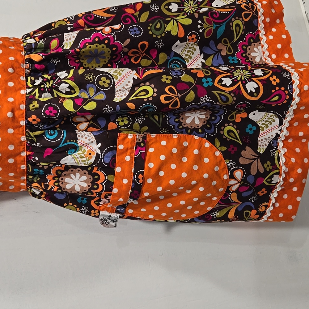 BOOJIBOO APRON..BIRDS OF NORWAY PRINT. #7577 - Picture 3 of 8